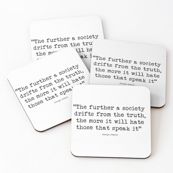 Item preview, George Orwell Quote about truth designed and sold by DavidMay.
