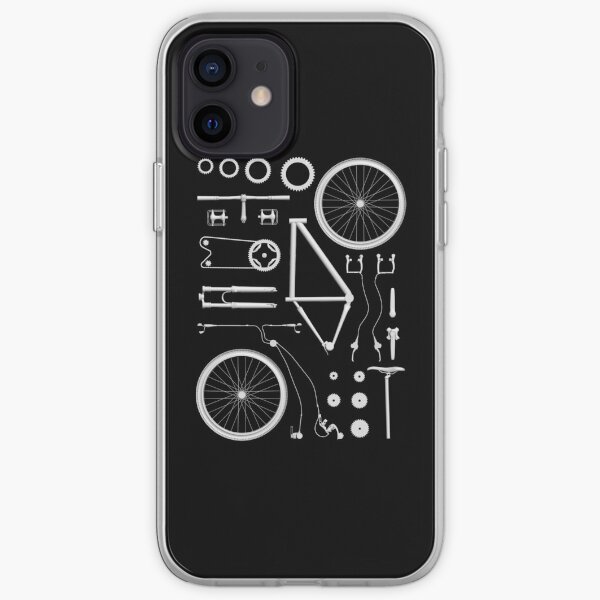 Bike Exploded iPhone Soft Case