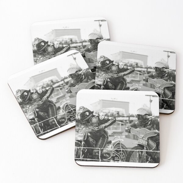 Item preview, Lining up the Start - Speedway riders get ready to race designed and sold by Richard Flint.