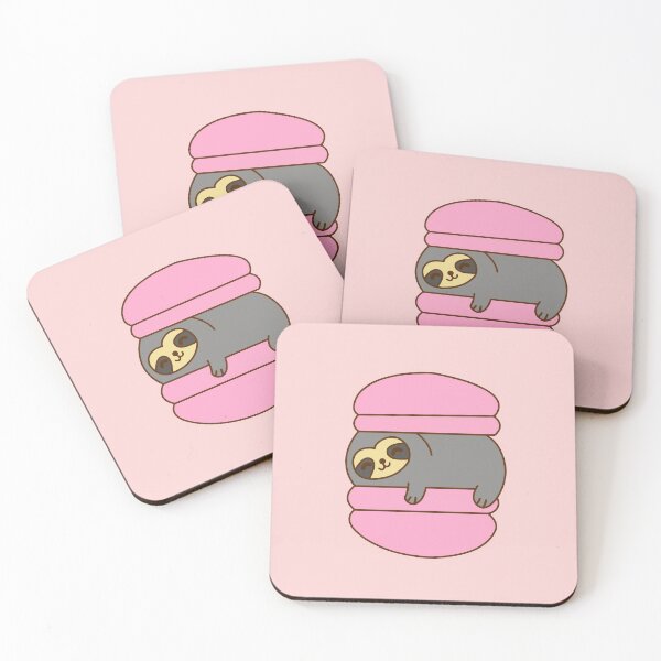 Item preview, Macaron Sloth - Cute Sloth - Macaron  designed and sold by mintcorner.