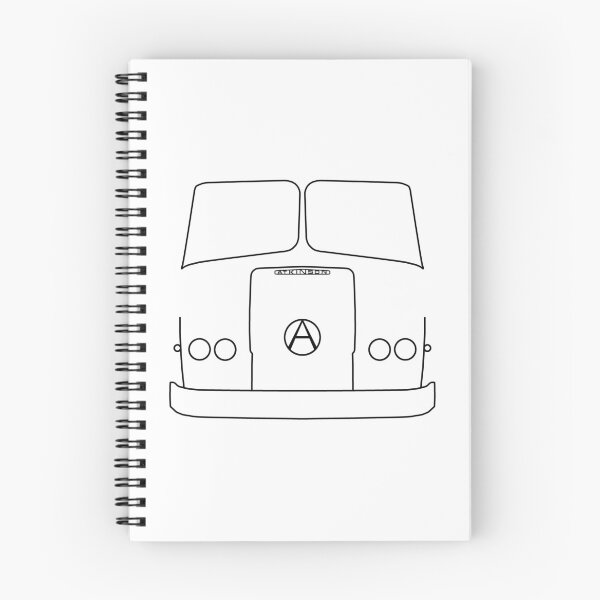 Item preview, Atkinson Borderer truck outline graphic (black)  designed and sold by soitwouldseem.