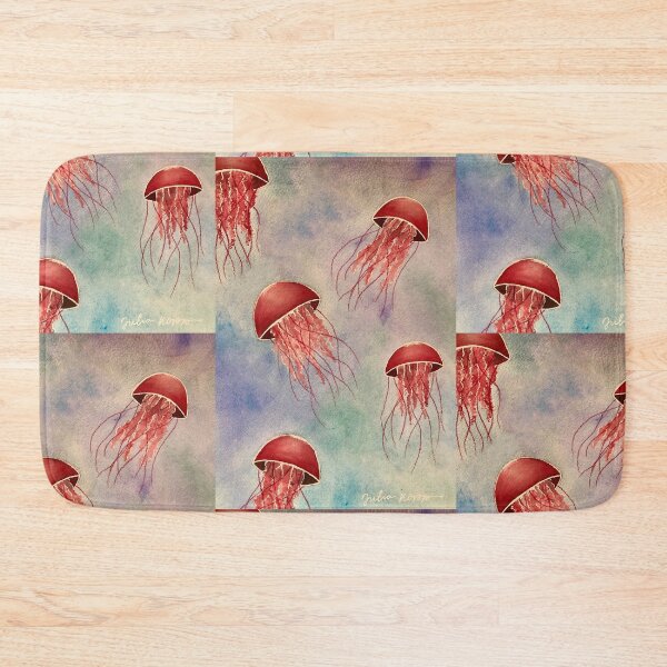 Item preview, jellyfish watercolor designed and sold by Julia Kopp.