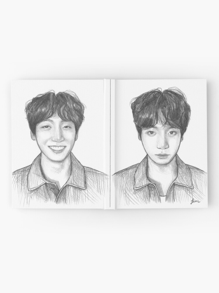 Pencil sketch Drawing of BTS (Kim Namjoon) - step by step -- How to draw a  boy_2 - video Dailymotion