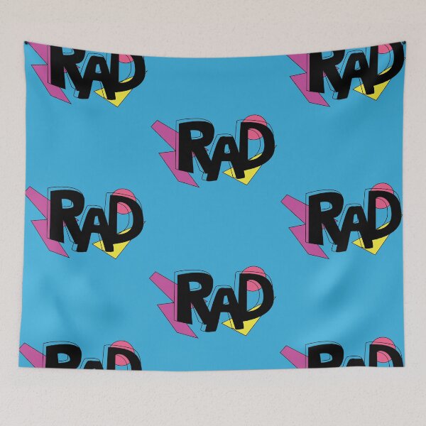 Item preview, Rad! - 80's Retro Design designed and sold by thesadsquatch.