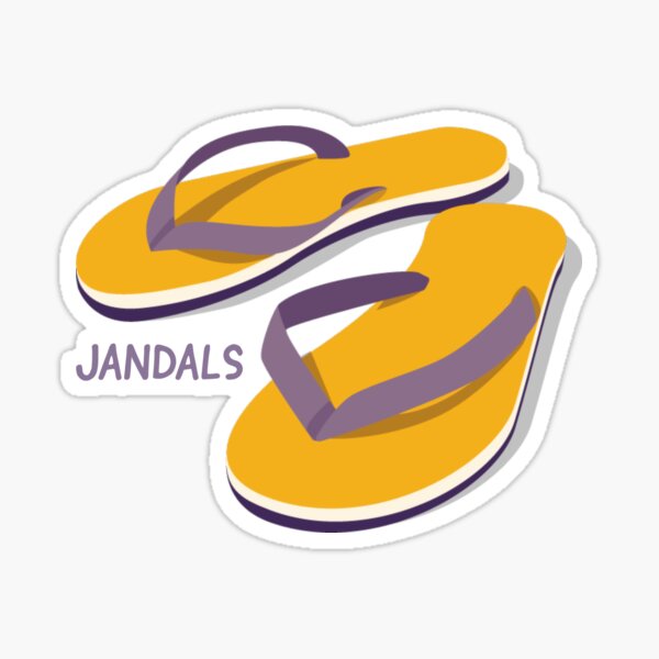 Jandals Stickers | Redbubble
