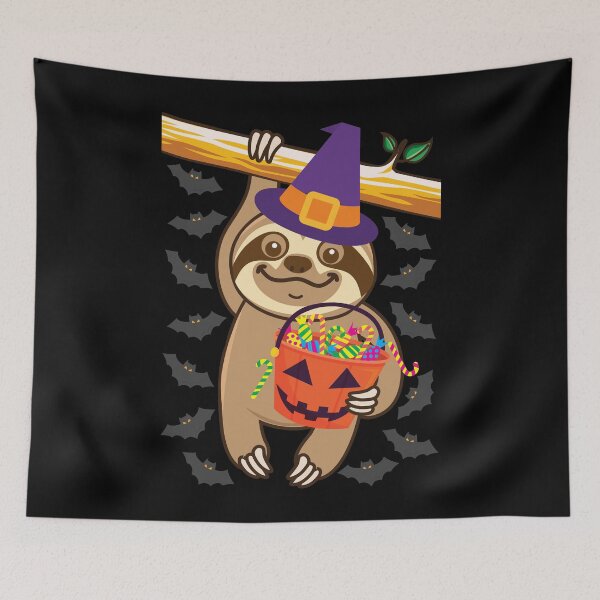 Item preview, Sloth Trick or Treat designed and sold by plushism.