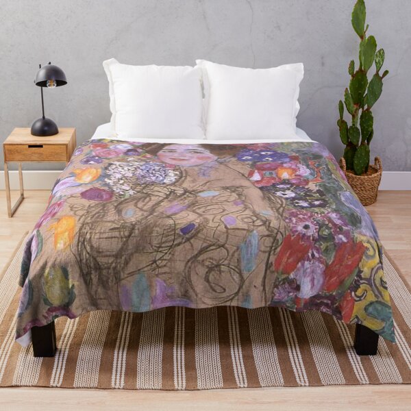 Item preview, Portrait of a woman Damenbildnis by Gustav Klimt - Art Nouveau Romantic designed and sold by Bebichic.