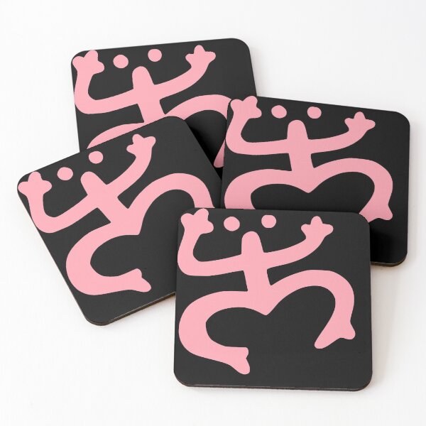 Item preview, Taino frog pink designed and sold by crosstheline.