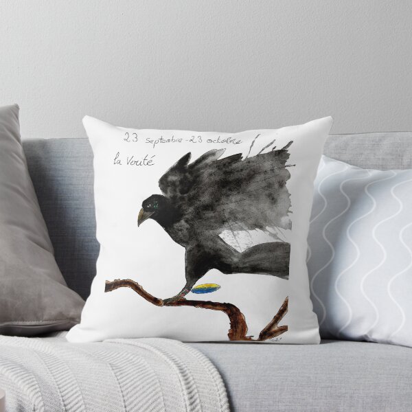 Item preview, Watercolor of the Indian sign of the raven designed and sold by neigeternelle.