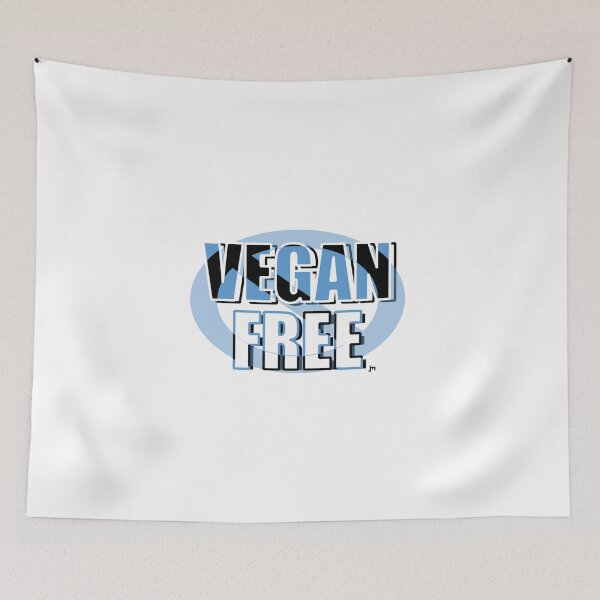 Item preview, "Vegan Free - No Vegans Allowed" T-Shirt and product design. designed and sold by JohnnyMyass.