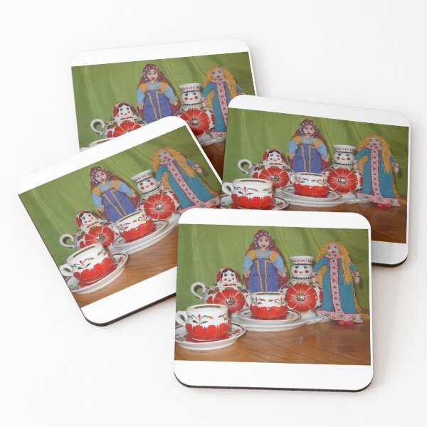 Item preview, Russian Doll Tea Time designed and sold by DebiCady.