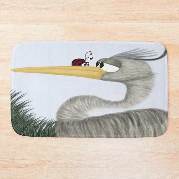Item preview, Herb The Heron And The Ladybug designed and sold by OneArtsyMomma.