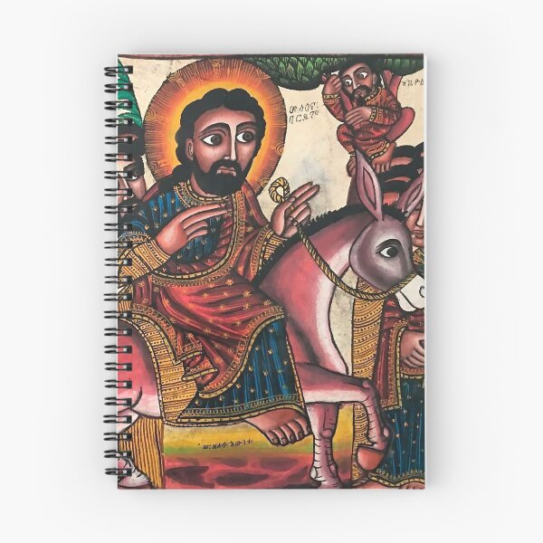 Item preview, Hosanna | Ethiopian Icon of the Entry into Jerusalem designed and sold by EkromDesigns.
