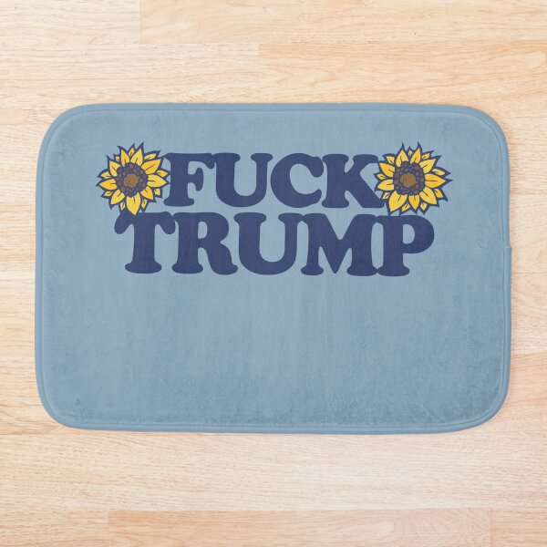 FUCK TRUMP Bath Mat