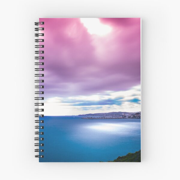 Item preview, Purples Skies Over Ocean Print Photography designed and sold by PODLizardWizard.