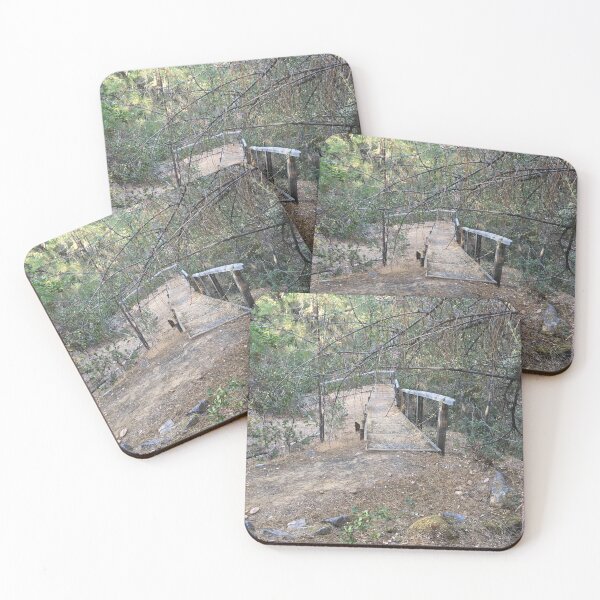 Item preview, Approaching steps on nature trail designed and sold by Rita Kindle.