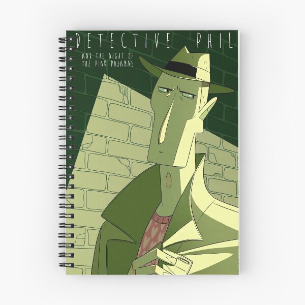 Item preview, Detective Phil and the night of the pink pajamas designed and sold by Silvia Belli.