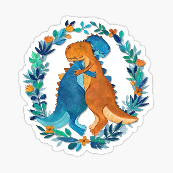 Item preview, Câlins de dinosaures designed and sold by micklyn.