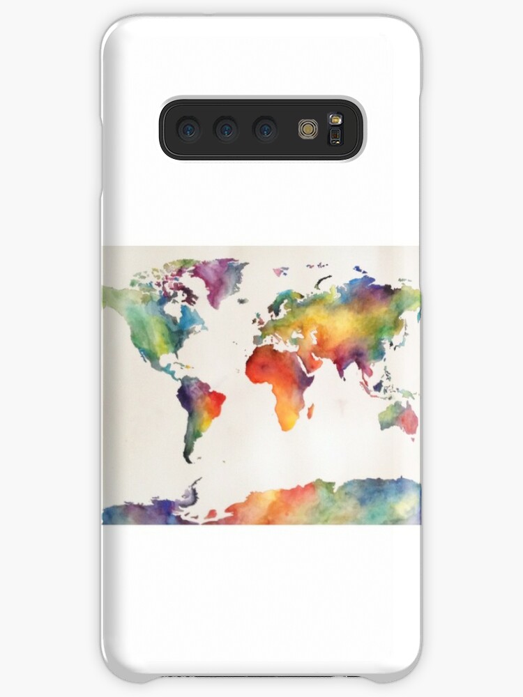 World Map maps Samsung S10 Case