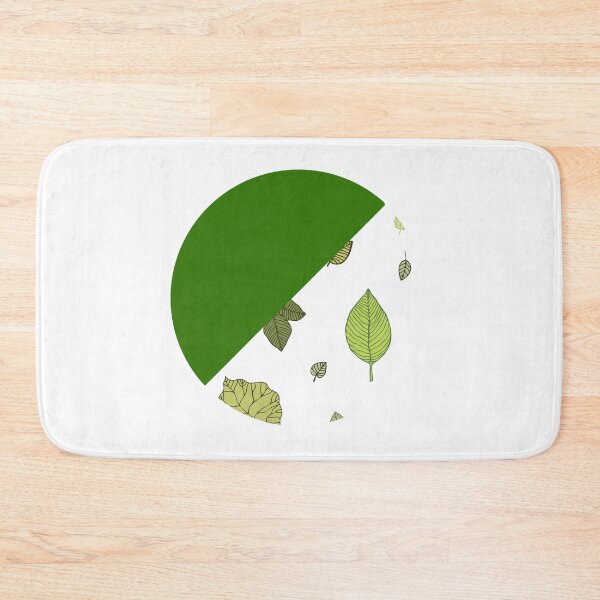 Item preview, Green leaves designed and sold by adiosmillet.