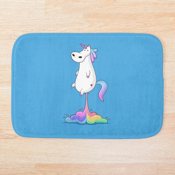 Unicorn Fart Bath Mat