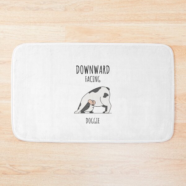 Item preview, Downward Facing Doggie Yoga for Yogi or Yogini Dog Owners designed and sold by friendlyspoon.