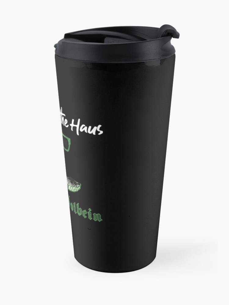 Alternate view of SIX the Musical: Haus of Holbein ruff and sunnies Travel Coffee Mug