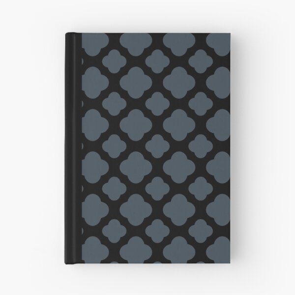Item preview, Charcoal and White Quatrefoil Pattern designed and sold by KarinaI.