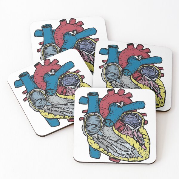 Item preview, Heart in Colour - Anatomy  designed and sold by mcdouemm.