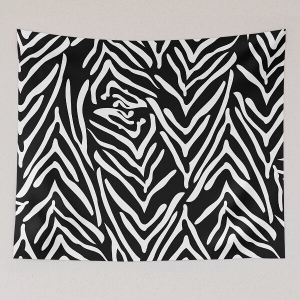 Item preview, Black and White Zebra Print designed and sold by KarinaI.