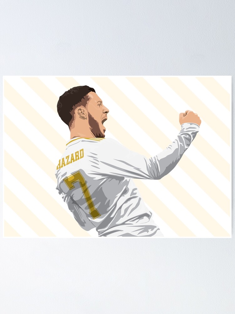 "Eden Hazard" Poster by ezekieluriel | Redbubble