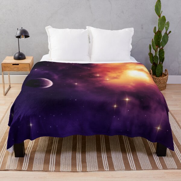 Item preview, Our Beautiful Purple Galaxy Hi Res Print designed and sold by PODLizardWizard.