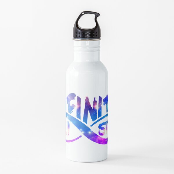 Logotipo de Galaxy de Listas Infinitas Botella de agua
