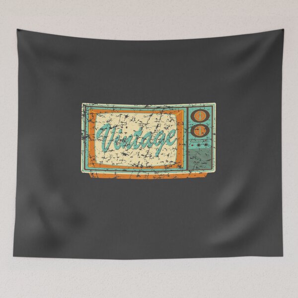 Item preview, Vintage TV designed and sold by Spoof-Tastic.