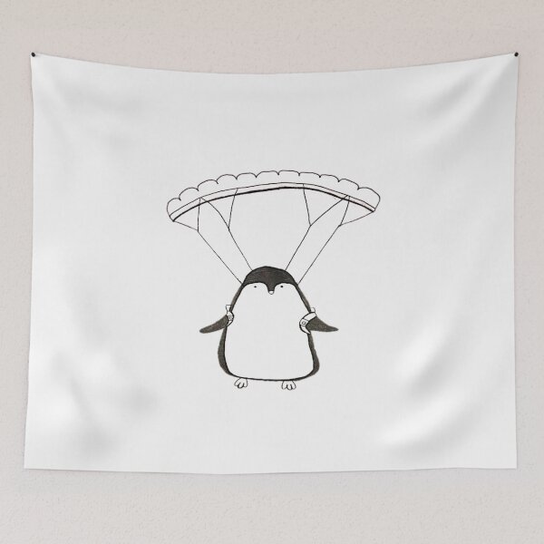 Item preview, Parasailing Penguin designed and sold by LissandraAnn.