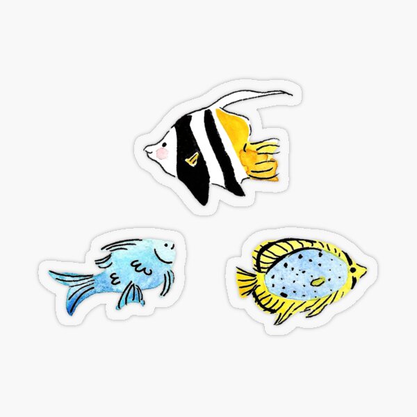 Just Keep Swimming Transparent Sticker