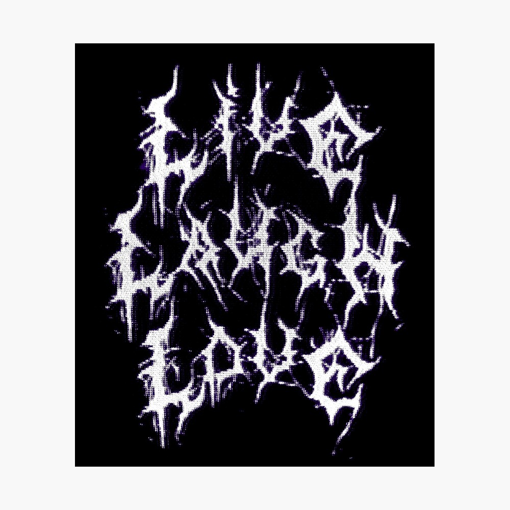 why does all death metal font look like that why does all death metal font look like that
