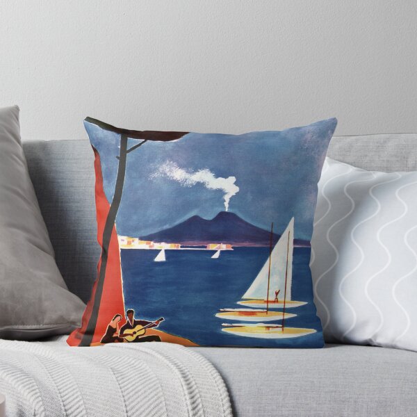 Item preview, NAPOLI ITALY Naples Seaside Beach Tourism Advertisement Vintage Italian  designed and sold by retroposters.