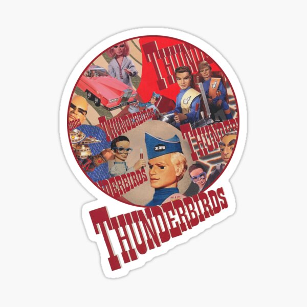 Thunderbirds Charaktere, Haus und Büro Deko, Fanartikel und Laptophüllen, Mallybeau Mauswohn Sticker