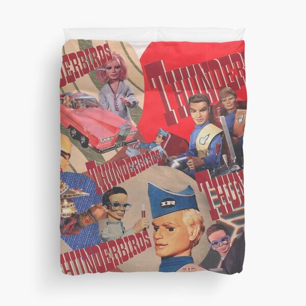 Thunderbirds characters Duvet Cover