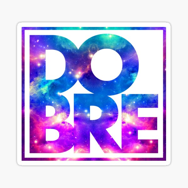 DOBRE Galaxy Logo Sticker