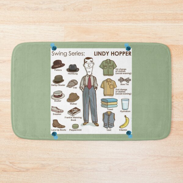 Item preview, Lindy Hop Attire Checklist designed and sold by Slinky-Reebs.