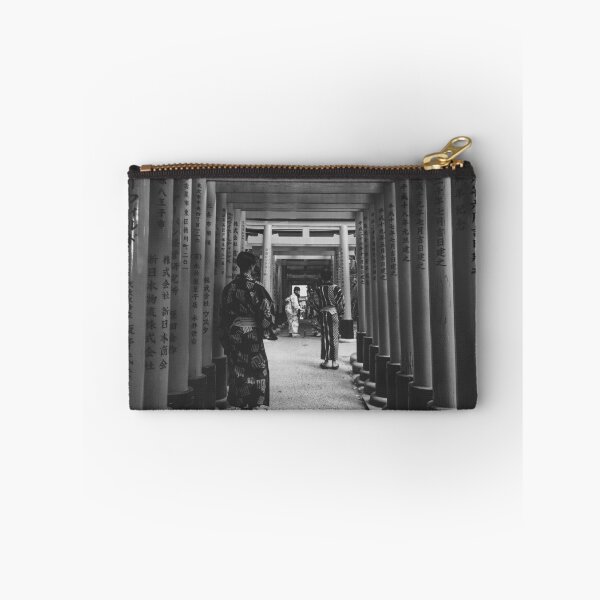 Item preview, Fushimi Inari Shrine Kyoto Japan (B&W) designed and sold by stevemitchphoto.