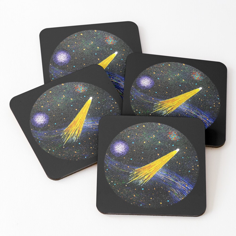 Item preview, Coasters (Set of 4) designed and sold by InfinitePathArt.