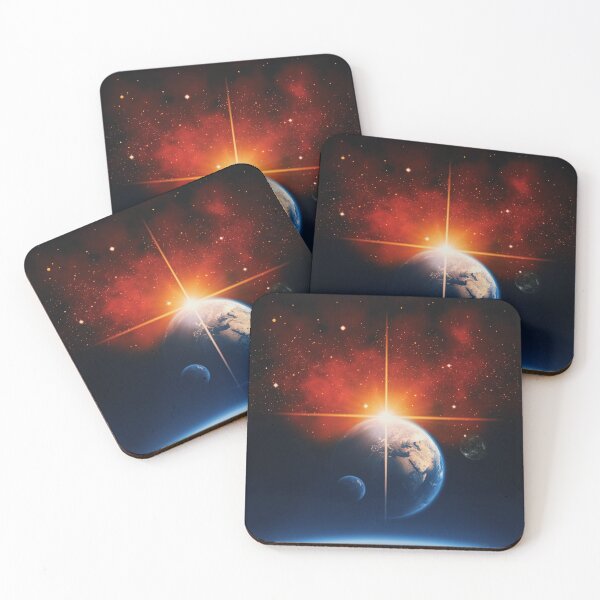 Item preview, The Earth Orbits the Earth Sunrise High Res Print designed and sold by PODLizardWizard.