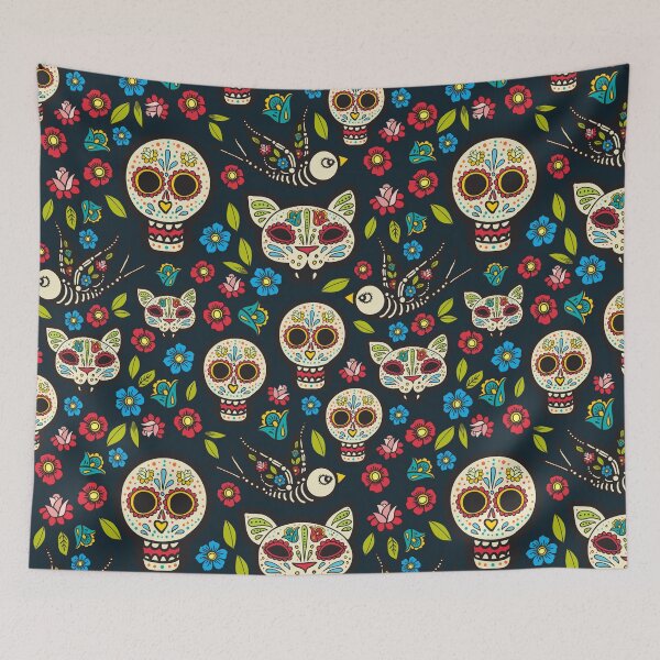 Item preview, Day of the dead sugar skull pattern  designed and sold by TheSimpleMan.