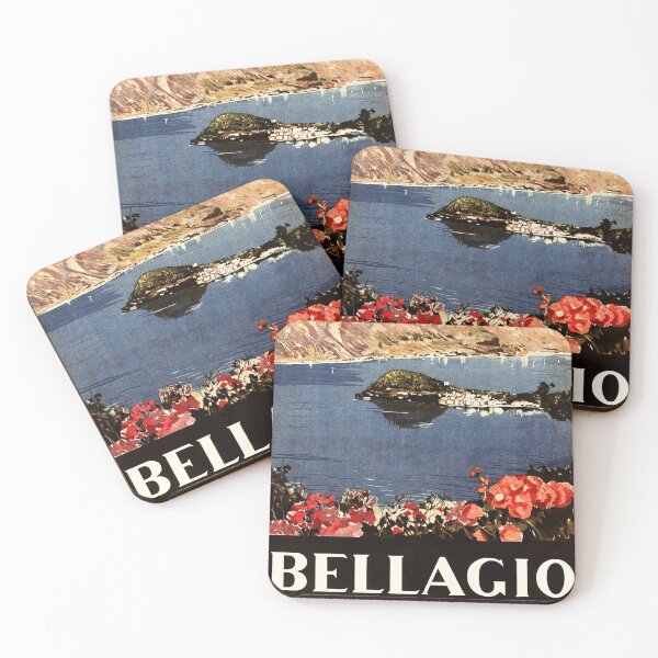 Item preview, BELLAGIO Lake Como ITALY Holidays Retro Travel Advertising  designed and sold by retroposters.