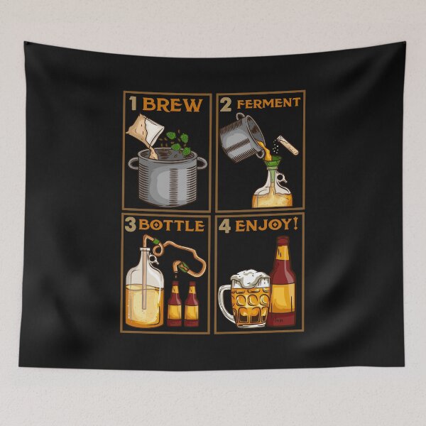 Item preview, Home Brewing Gift for a Craft Beer Lover graphic designed and sold by biNutz.