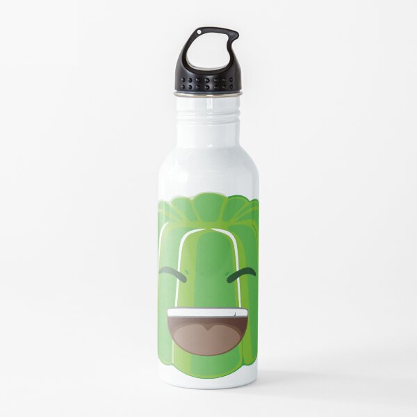 Logotipo de gelatina Botella de agua