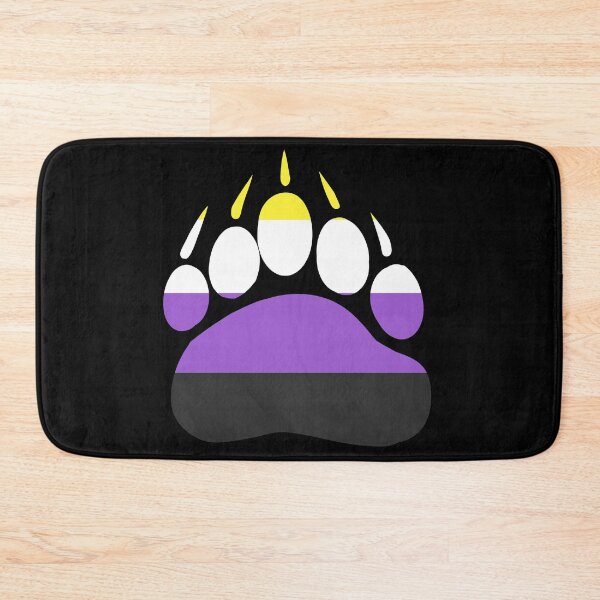Item preview, Bear Print - Nonbinary designed and sold by Draikinator.